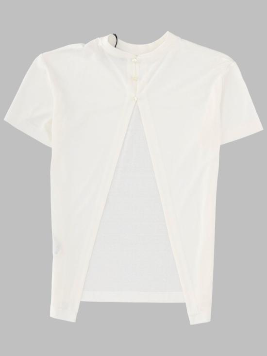26SS 자크뮈스 Ventadou 페이퍼 저지 탑 TSW00589AJ0 0254100 WHITE