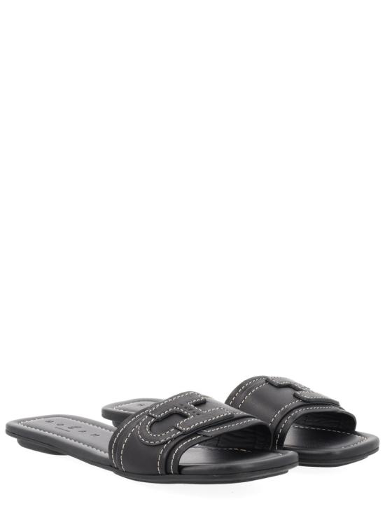 26SS 호간 샌들 HXW6850GC20 KXTB999 BLACK - HOGAN