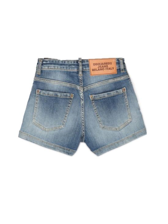  디스퀘어드2 데님 숏팬츠 DQ0787K D0A2KDQ01 BLUE - DSQUARED2