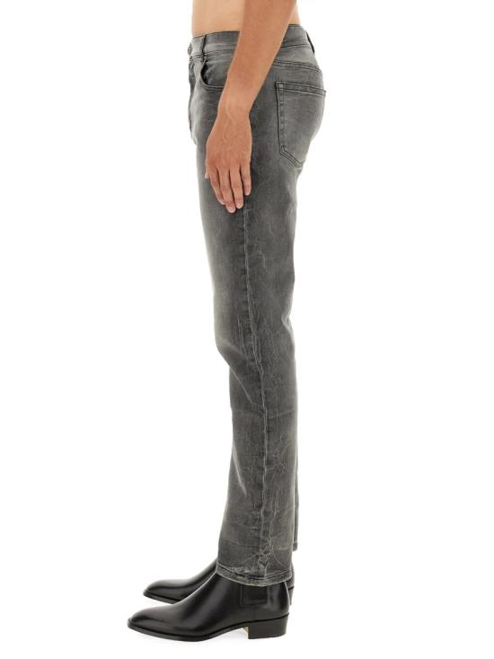  발망 데님 팬츠 DH1MI043DE73 9FK GRAY - BALMAIN
