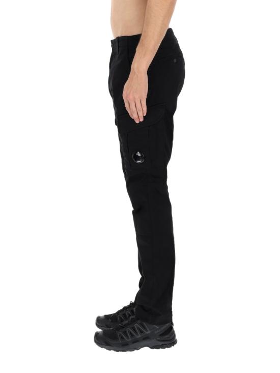 26SS 씨피 컴퍼니 스트레치 새틴 카고 팬츠 RSCMPA743A 005694G999 BLACK - C.P. COMPANY