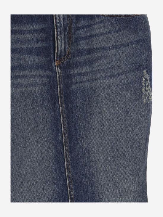 26FW 마티에르 페칼 스커트 MAT03S110 NAVY - MATIERES FECALES