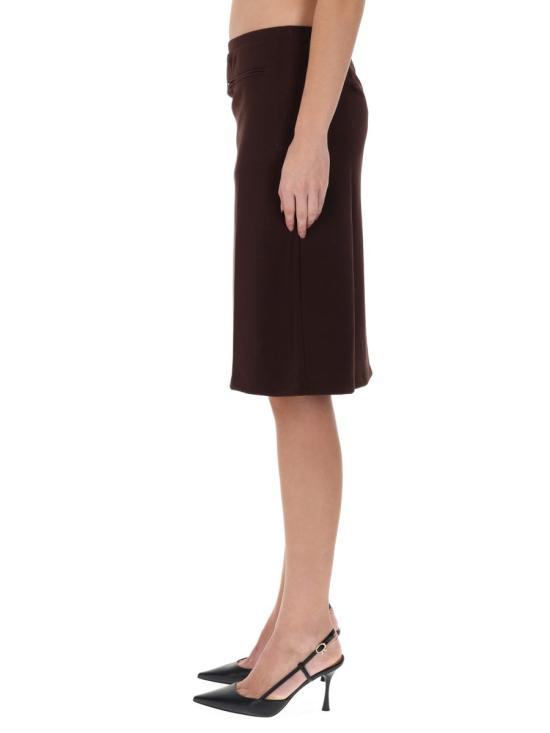 25FW 쿠레쥬 스커트 325JJU296J S02501983 BROWN - COURREGES
