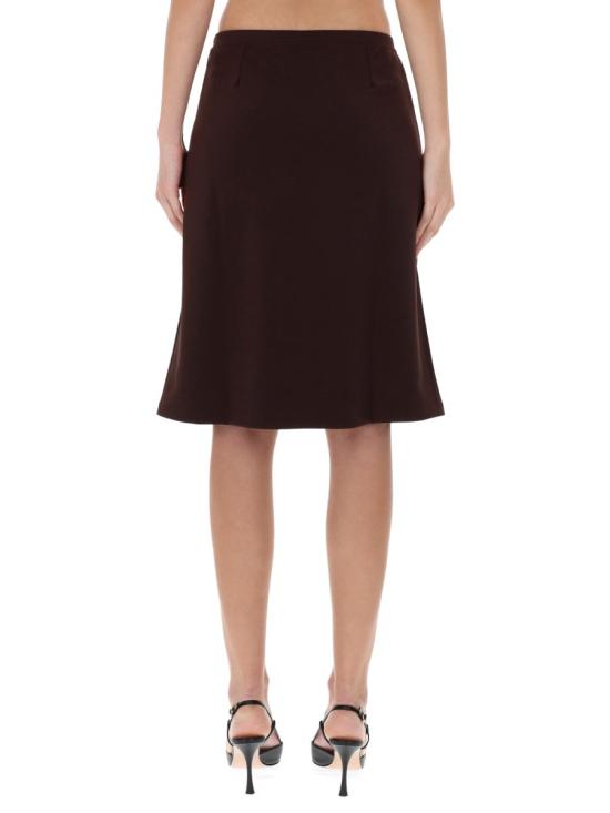 25FW 쿠레쥬 스커트 325JJU296J S02501983 BROWN - COURREGES