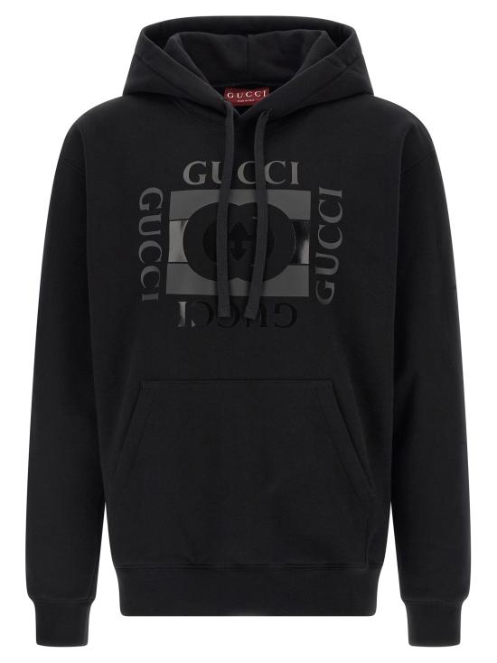 26SS 구찌 후드 티셔츠 GU332203BM BLACK