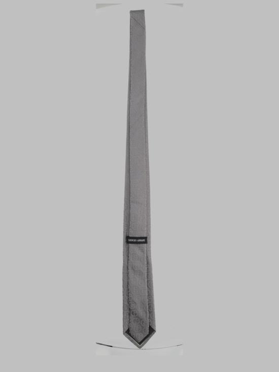 26FW 조르지오 아르마니 넥타이 GM000802 TE22452F8042 GRAY - GIORGIO ARMANI