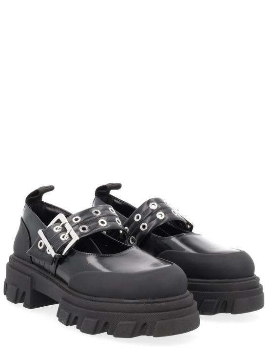 26SS 가니 플랫 슈즈 B1030061 099 BLACK - GANNI