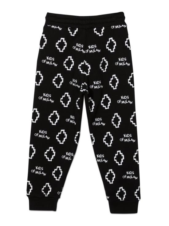  마르셀로 불론 트레이닝/조거 팬츠 CBCH001K S22FLE0021001 BLACK - MARCELO BURLON