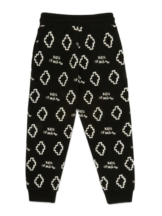  마르셀로 불론 트레이닝/조거 팬츠 CBCH001K S22FLE0021001 BLACK - MARCELO BURLON