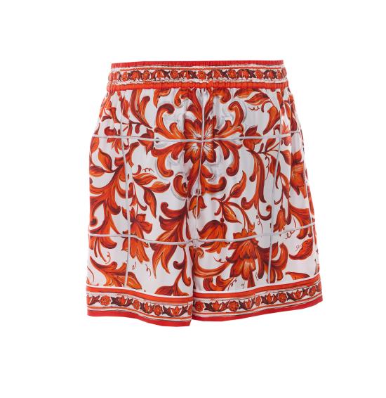 26FW 돌체앤가바나 숏팬츠 FTDB8T GDDRES9000 Orange - DOLCE & GABBANA