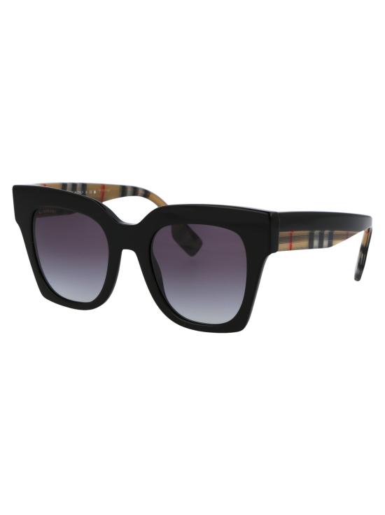  버버리 선글라스 0BE4364 BLACK - BURBERRY