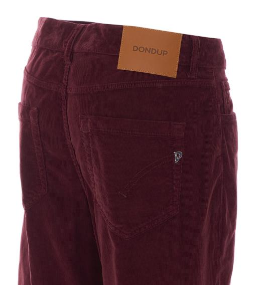 26FW 돈답 스트레이트 팬츠 DP268B VS0030D BM5547 Red - DONDUP