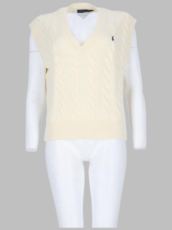 26FW 폴로 랄프로렌 베스트 211949994 002AUTHENTICCREAM IVORY