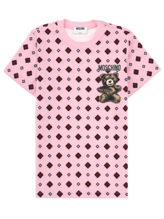 26SS 모스키노 폴로 티셔츠 07160541 2222 PINK