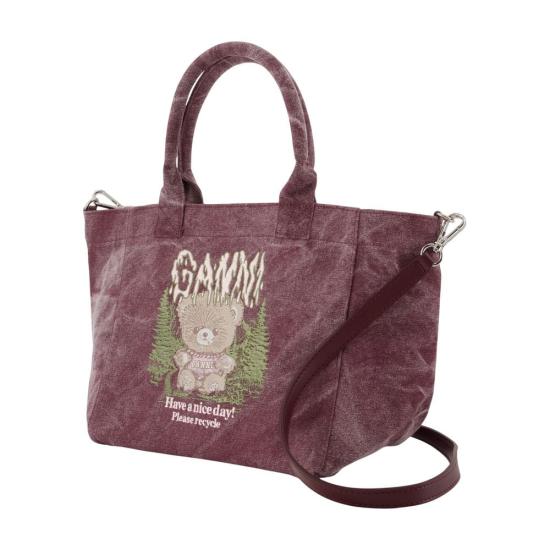 26FW 가니 토트백 GAN026341 PURPLE - GANNI