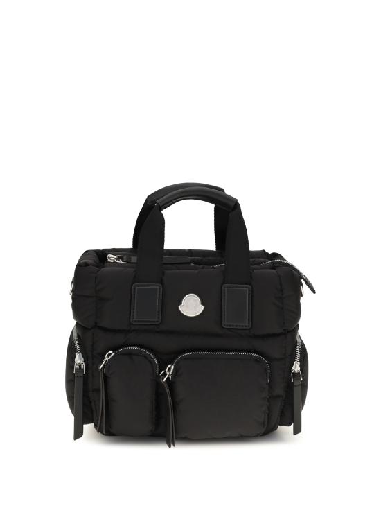 26FW 몽클레어 Caradoc 패딩 나일론 토트백 L209B5D00008N0180 999 BLACK