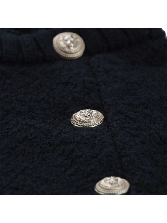 25FW 발망 스웨터 BX9P80K Z3317930OR BLACK - BALMAIN