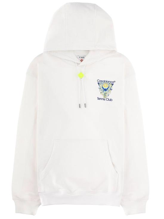 26SS 카사블랑카 탑 M SP26 JTP 292 01TENNIS CLUBICON WHITE