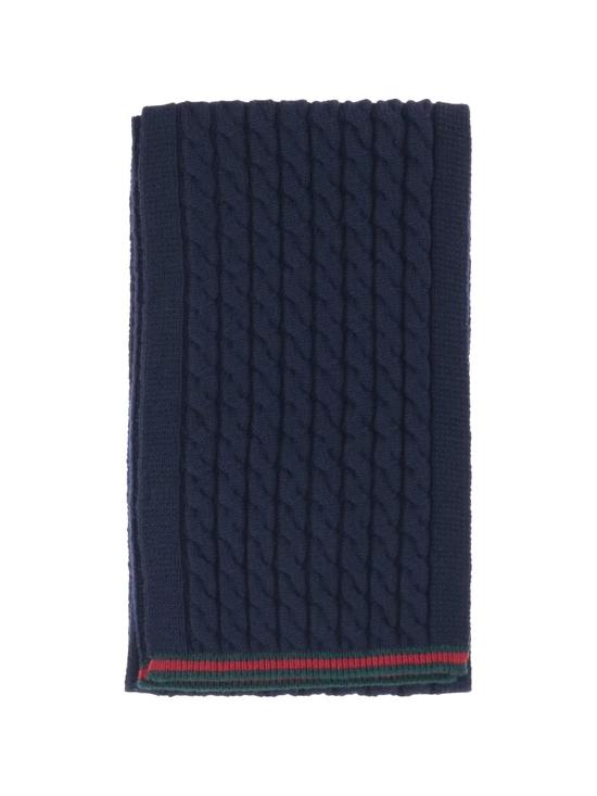 25FW 구찌 머플러/스카프 828913K 4K2064166 BLUE - GUCCI