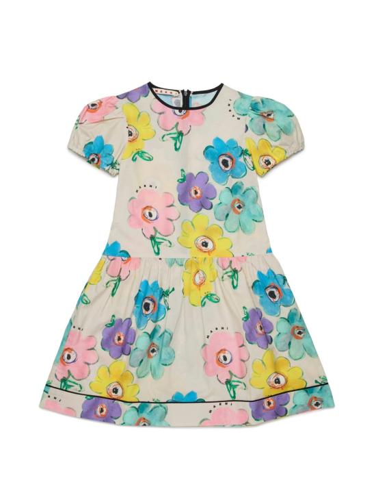 26SS 마르니 원피스 M01668K M00WC0M115 MULTICOLOR
