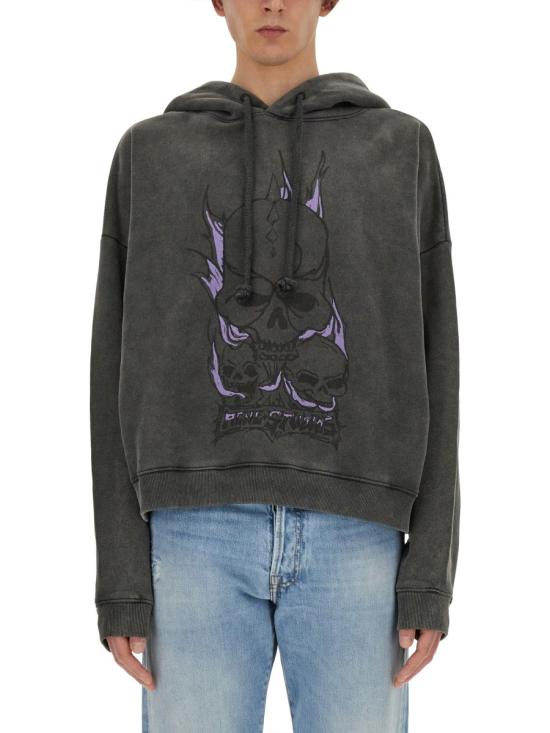  아크네 스튜디오 긴팔 티셔츠 CI0165 BM0 BLACK - ACNE STUDIOS