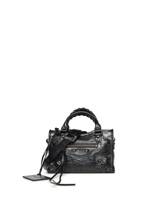 26FW 발렌시아가 르 시티 백 865763 2ACFH1000 BLACK