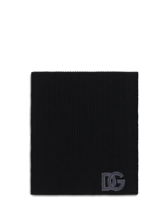 26FW 돌체앤가바나 머플러/스카프 GXK64ZJDVN6 BLACK - DOLCE & GABBANA