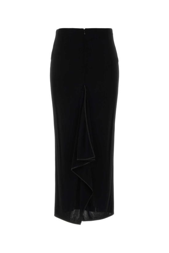 26FW 발렌티노 가라바니 스커트 9B0RAFK0AG1 0NO BLACK - VALENTINO GARAVANI