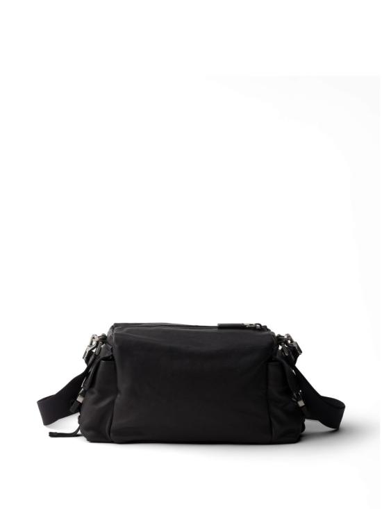 26FW 프라다 익스플로어 리나일론 앤 레더 백 2VH2062HE8VOOO F0002 Nero - PRADA