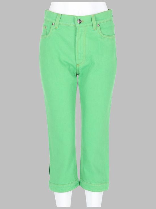 26SS 베르사체 데님 팬츠 1023741 1A178711DB00 GREEN