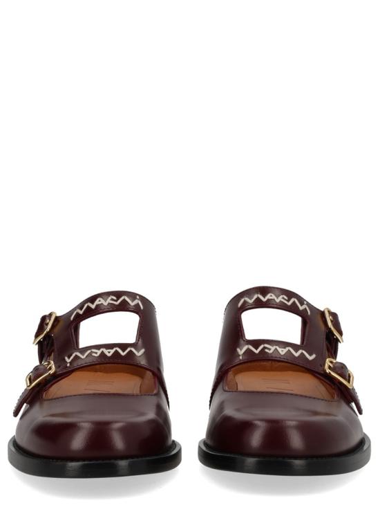 26SS 마르니 플랫 슈즈 SBMS010202 PS67900R90 BORDEAUX - MARNI