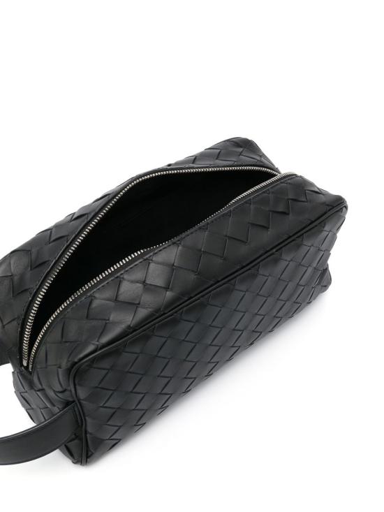 26FW 보테가베네타 클러치/파우치 729295VCPQ1 8803 Black silver - BOTTEGA VENETA