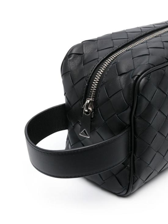 26FW 보테가베네타 클러치/파우치 729295VCPQ1 8803 Black silver - BOTTEGA VENETA