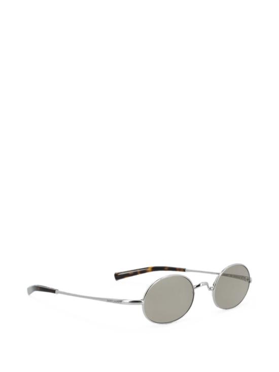 26FW 생로랑 T 라운드 메탈 선글라스 A003DPY9917 8170 SILVER WARM G - SAINT LAURENT