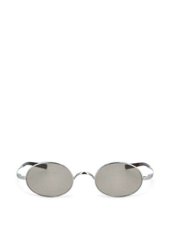 26FW 생로랑 T 라운드 메탈 선글라스 A003DPY9917 8170 SILVER WARM G