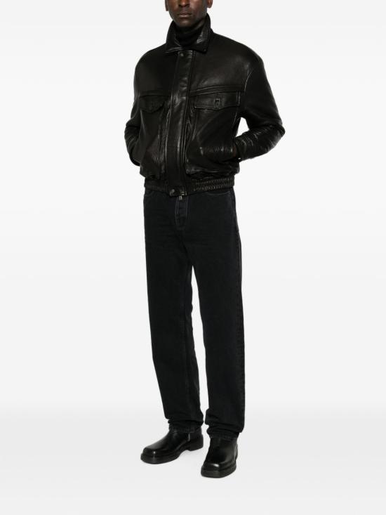26FW 생로랑 스트레이트 팬츠 A001N2Y10YA 1247 Bristol black - SAINT LAURENT