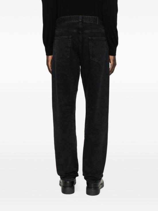 26FW 생로랑 스트레이트 팬츠 A001N2Y10YA 1247 Bristol black - SAINT LAURENT
