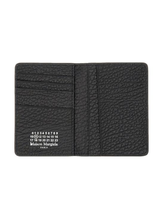 26FW 마르지엘라 보빈 레더 카드 홀더 SA1VX0011 P4455T8013 BLACK - MAISON MARGIELA