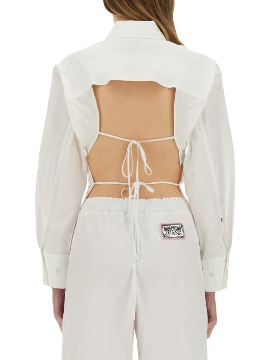 모스키노 셔츠 02073227 0001 WHITE