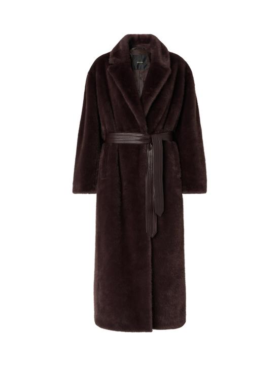 26FW 핑코 코트 107168 A3FKL72 BROWN