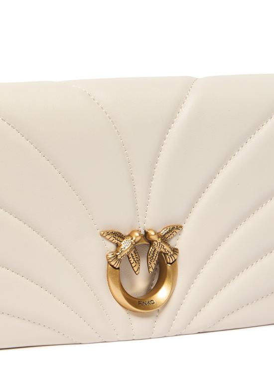 26FW 핑코 클러치/파우치 107035 A0F2Z14Q WHITE - PINKO