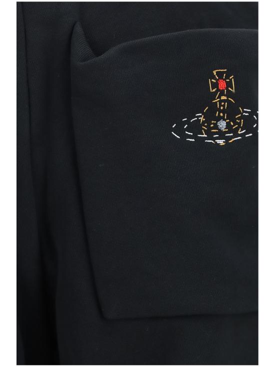 26FW 비비안웨스트우드 트레이닝/조거 팬츠 2J01000FJ00AS N401 BLACK - VIVIENNE WESTWOOD