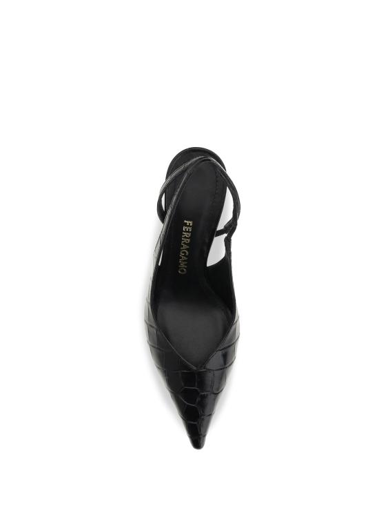 26FW 살바토레 페라가모 힐/펌프스 797305 003 BLACK - SALVATORE FERRAGAMO