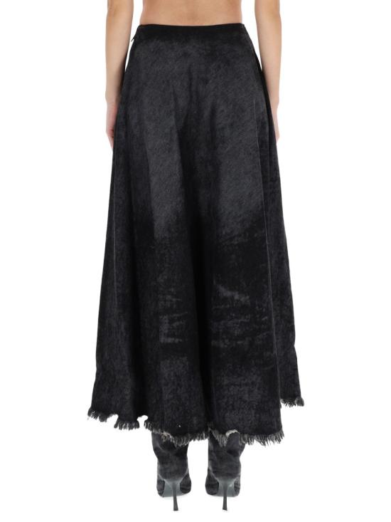 25FW 디젤 스커트 A21505 007DB02 BLACK - DIESEL