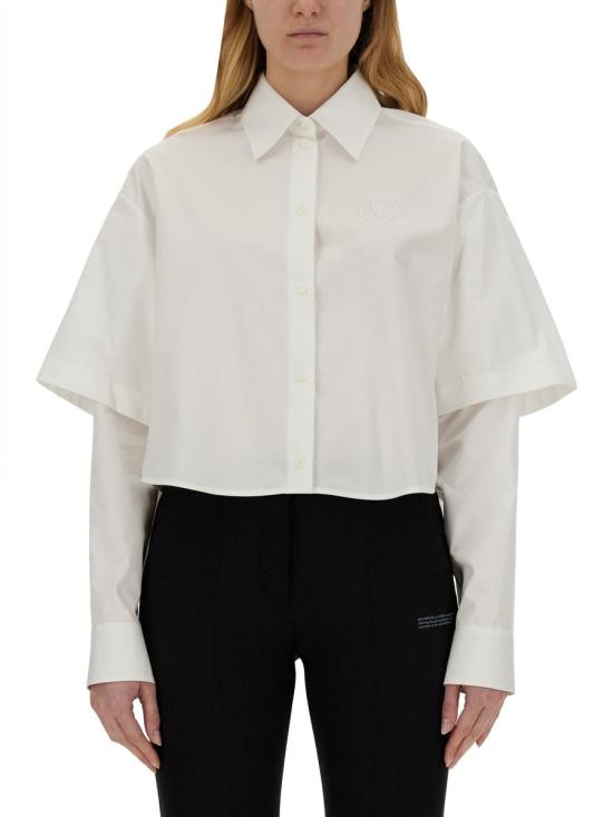  오프화이트 셔츠 OWGE022 S24FAB0030101 WHITE - OFF WHITE