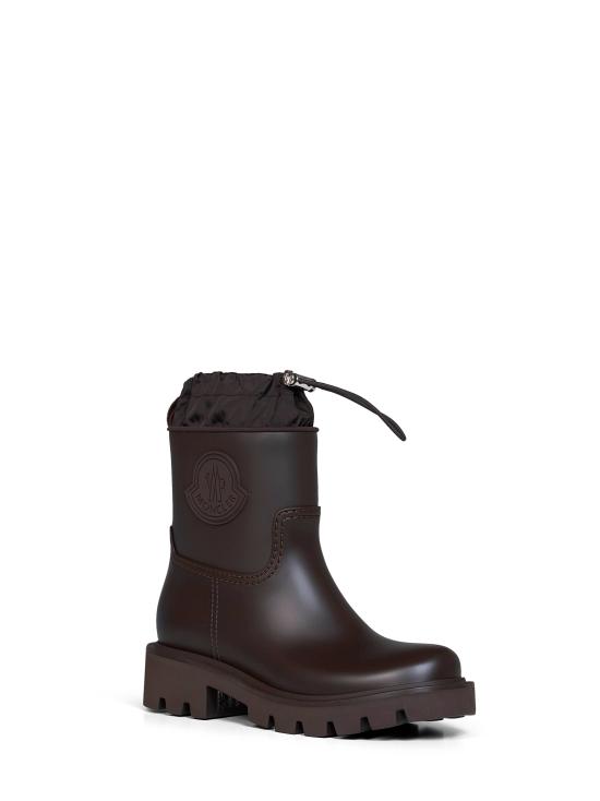 26FW 몽클레어 킥스트림 로고 패치 레인 부츠 L209B4G00190M4522243 BROWN - MONCLER