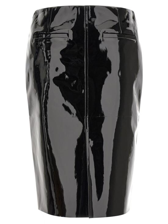 26FW 살바토레 페라가모 스커트 FE342095BM BLACK - SALVATORE FERRAGAMO