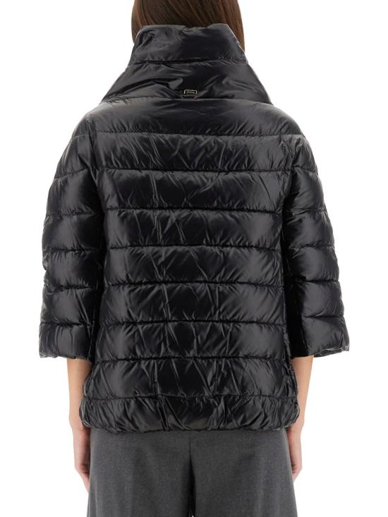25FW 에르노 아민타 케이프 PI0043DIC 12017Z9300 BLACK - HERNO