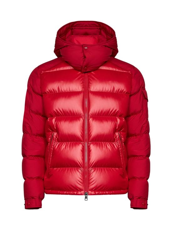 26FW 몽클레어 마야 후드 쇼트 다운 자켓 L20911A00138597YX45D RED
