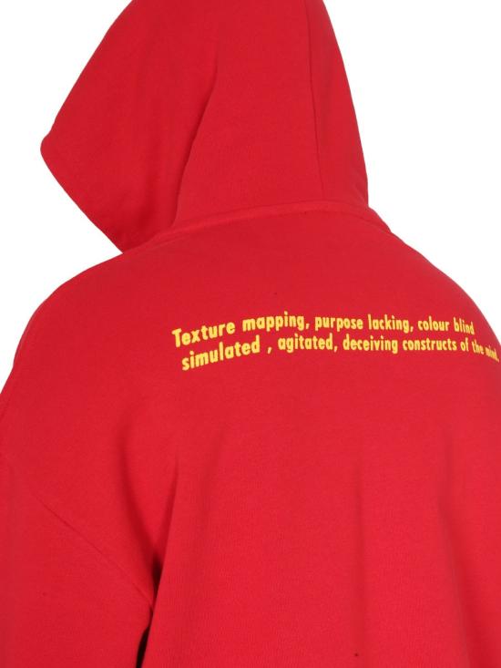  라프 시몬스 탑 222 M160 190040030 RED - RAF SIMONS